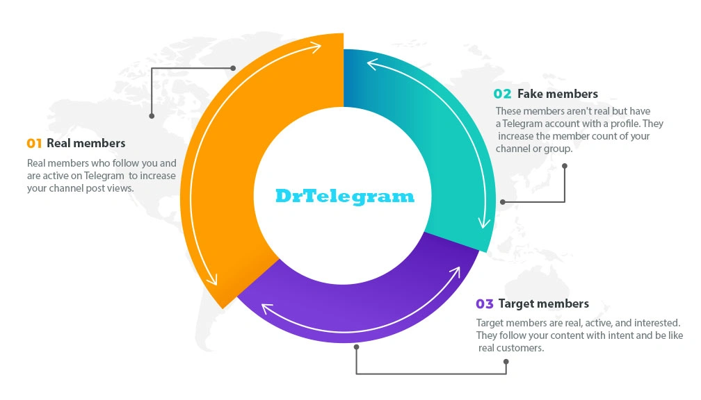 Types of Telegram members