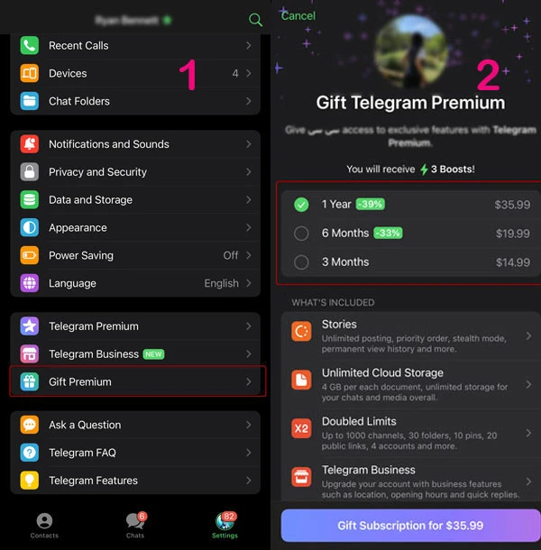 How-to-gift-Telegram-premium-second-method