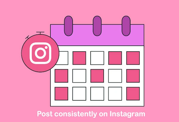 post consistently on Instagram