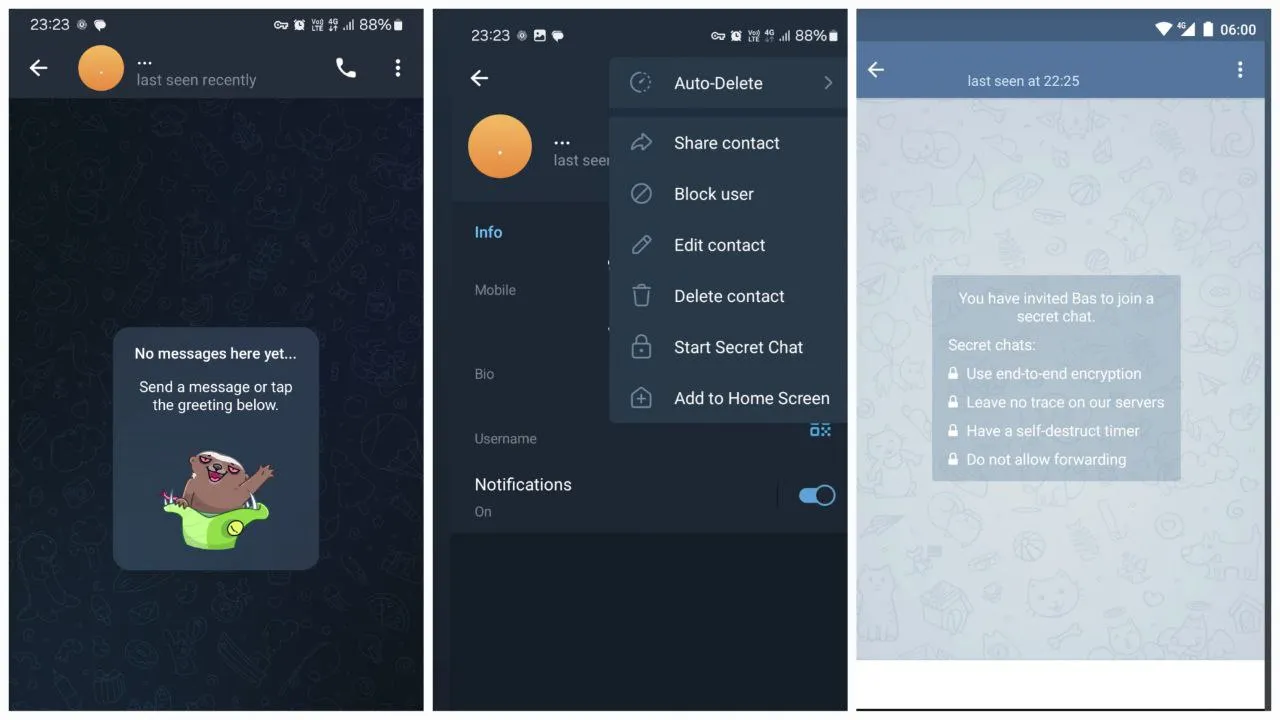 You Need to Know Before Starting Telegram Secret Chat✓