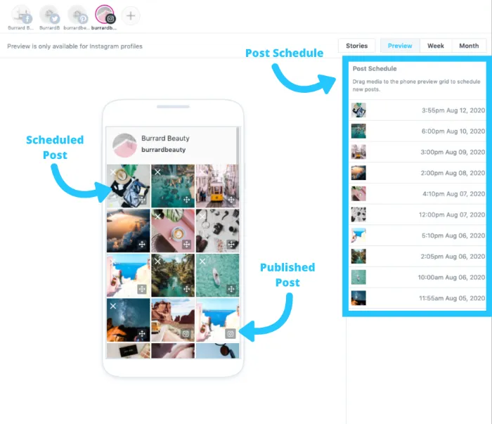 Using Later to Schedule Instagram Posts 